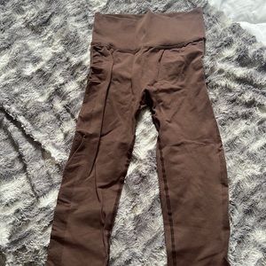 Brown leggings